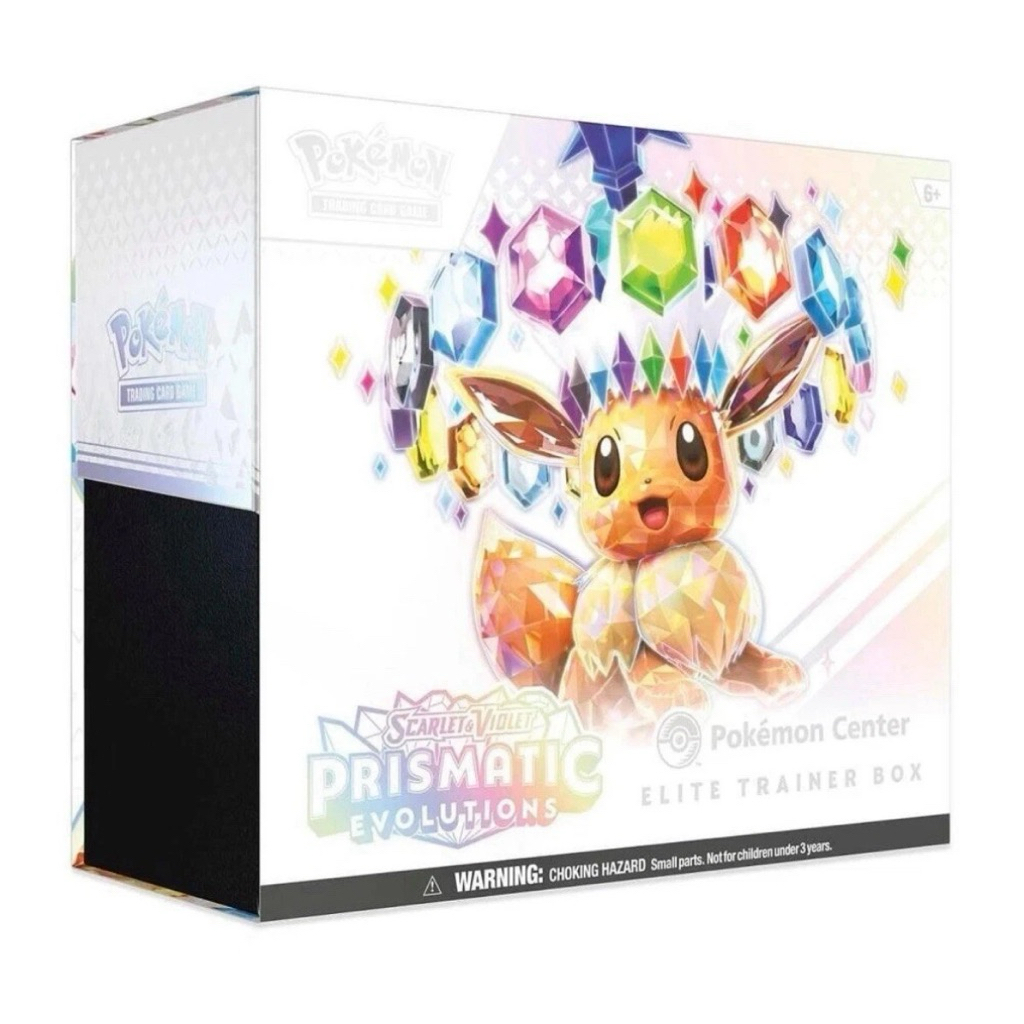 pokemon prismatic evolution pokemon center etb (exclusive pokemon center) พร้อมส่ง