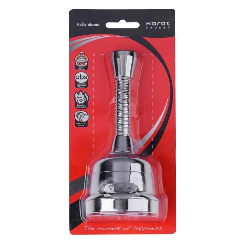 Karat Faucet ปากกรองเอนกประสงค์แบบปรับน้ำ 3 ฟังก์ชั่น รุ่น KP-01-516-50 - รูปที่ 6