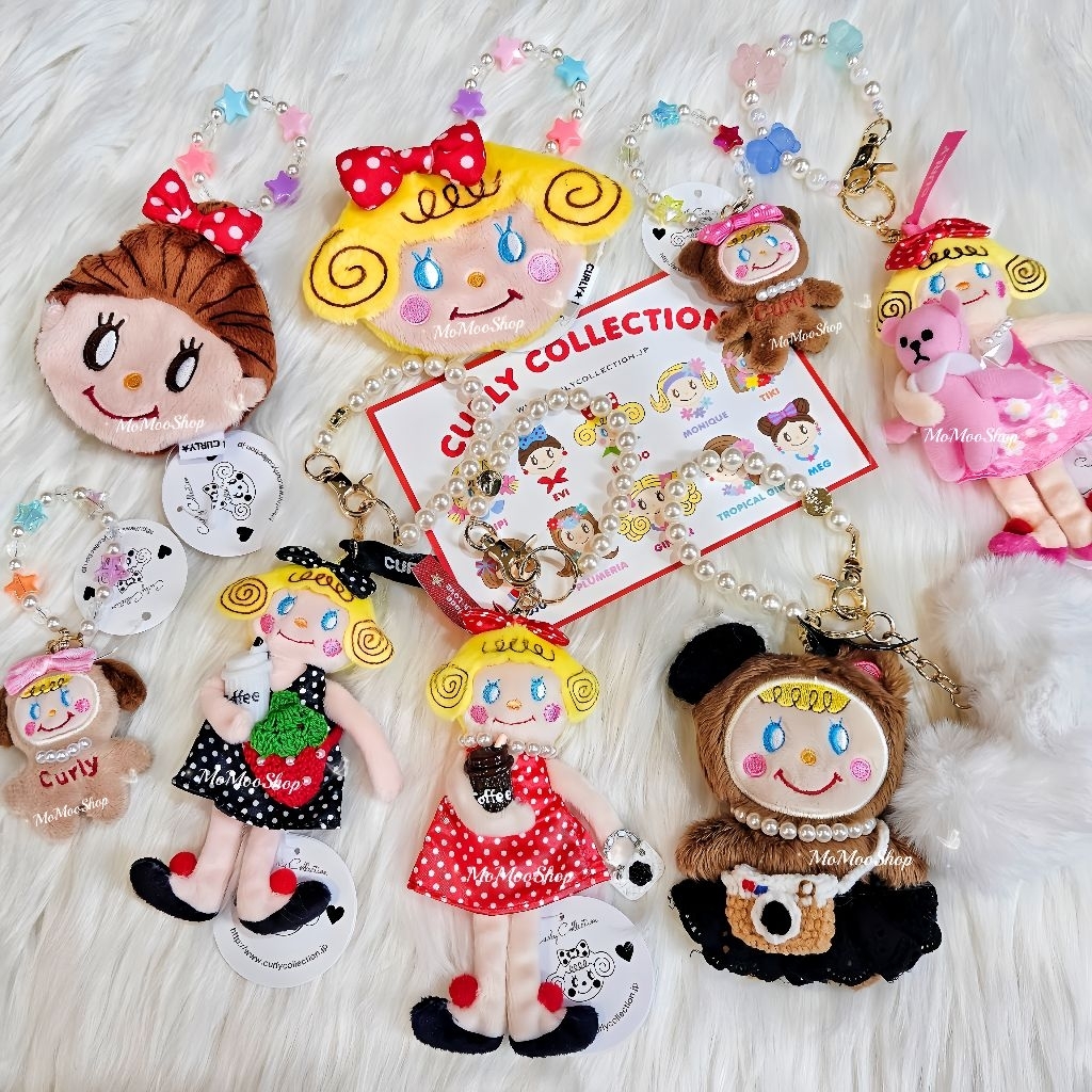 (🇯🇵แท้💯/พร้อมส่ง🌈) Curly Collecton x Hello Kitty ❤️✨️🌈
