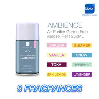รีฟิลสเปรย์ปรับอากาศ 250ml ดับกลิ่นไม่พึงประสงค์ ห้องนอน ห้องน้ำ รถ และบุหรี่