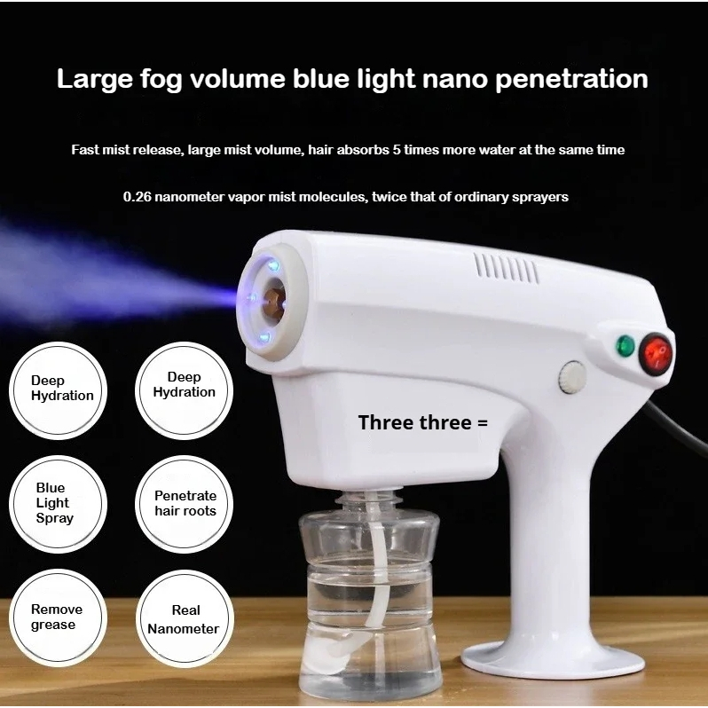 พร้อมส่งกรุงเทพ ของแท้ เครื่องพ่น nano mist spa blue XH-040H Blue Magic เครื่องพ่นนาโน