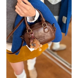 (A204) กระเป๋าถือ สะพาย Crossbody สไตล์เกหลี หนังมันเงา