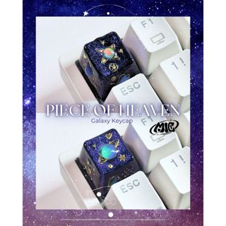 Galaxy Keycap คีย์แคปกาแล็กซี่ Piece of Heaven handmade ปั้น…