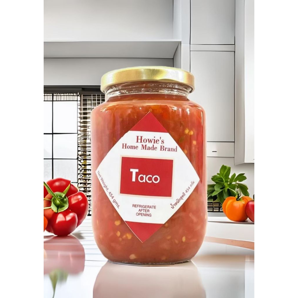 Taco Sauce ซอสเผ็ดมาก 454g.