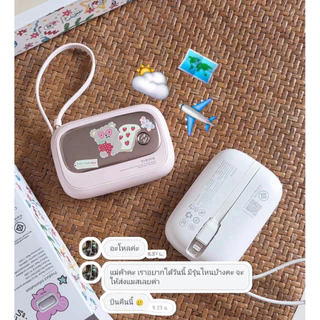 🇹🇭พร้อมส่ง มอก.ในไทย+CCC[ของแท้]ชาร์จไว22.5วัตต์ มีสายในตัว ช่องชาร์จMs12 10,000mAh เบา เล็ก พกพาง่าย ชาร์จไว มีประกันนะ