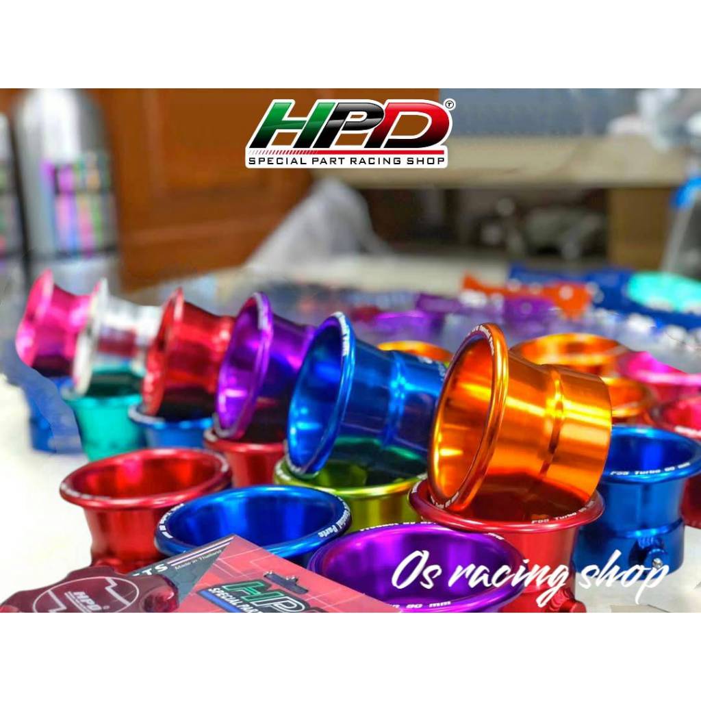 ปากแตรใส่เทอรโบF55 HPD ขนาด80มิล หรือ3.2นิ้ว (ถ้าเทอร์โบFLEX ต้องกลึงฝาหน้าออก)