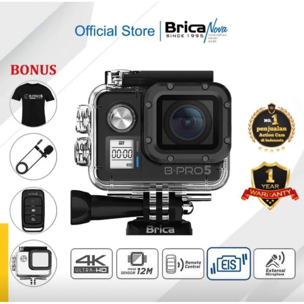 กล้องโปร Brica B-Pro 5 Alpha Edition 4K Mark III S (AES)