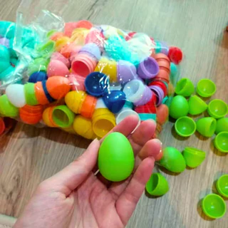 ไข่จับฉลาก ไซด์เล็ก3x4cm. 100ลูก สีสวย ลอยน้ำได้ ของใหม่เกรดเอ ใช้ได้นาน