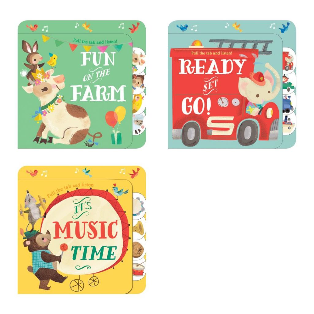 หนังสือมีเสียง Yoyo Books - Pull Tab & Listen Book Series