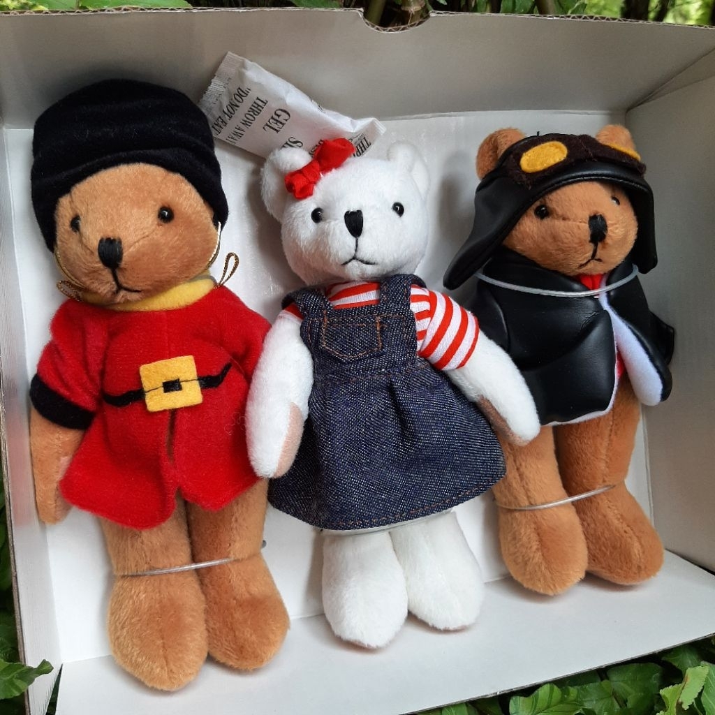 ตุ๊กตาหมี Teddy Bear Snowman Club (Boxset) แท้💯