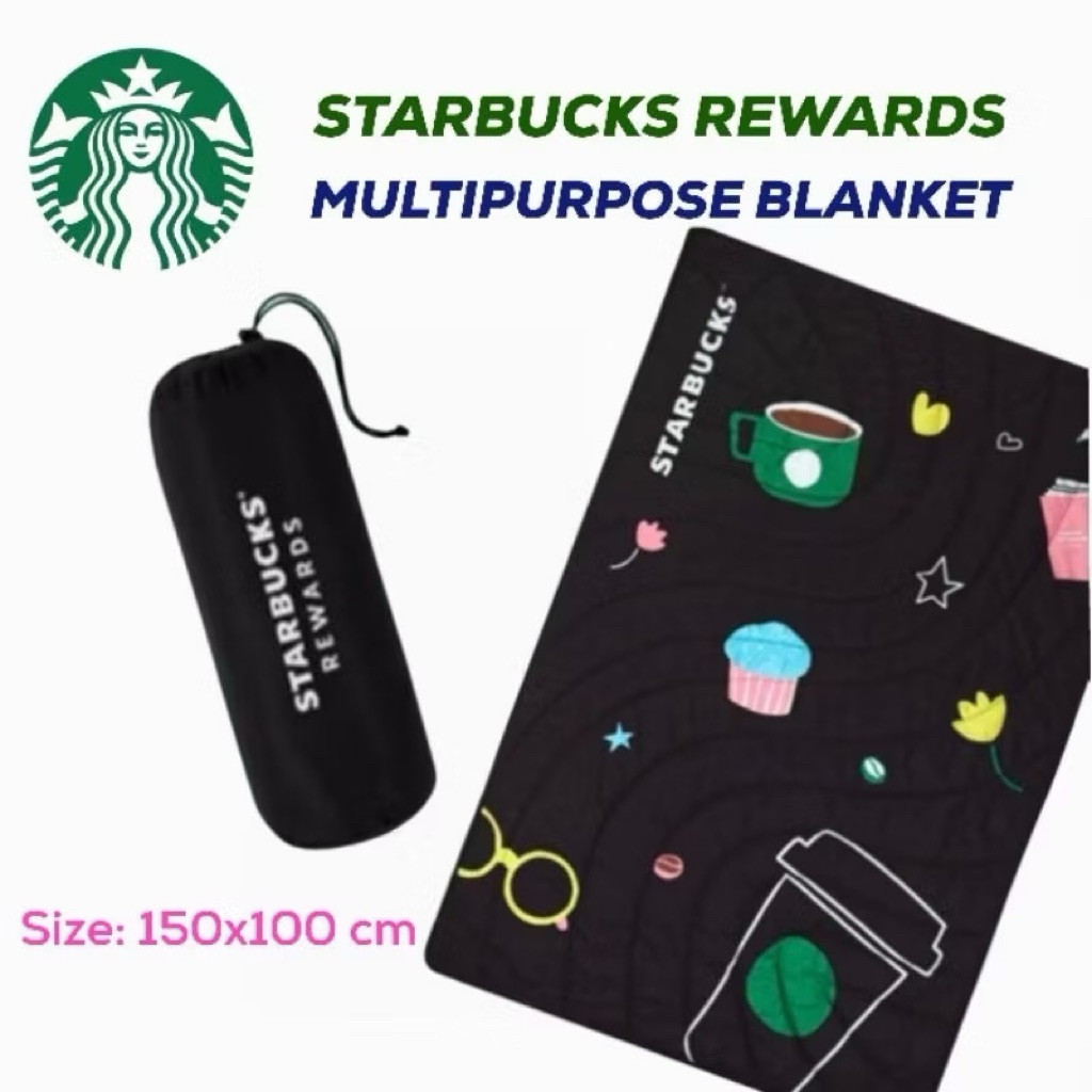 Starbucks® REWARDS MULTIPURPOSE BLANKET | Starbucks® REWARDS ผ้าห่มอเนกประสงค์