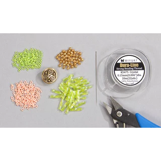 Miyuki Dura-Line Strong Beading Thread เอ็นร้อยลูกปัด สำหรับทำสร้อย ข้อมือ (ไม่ยืด) Made in japan
