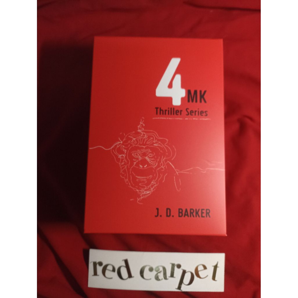 กล่อง boxset 4mk thriller series สำหรับใส่หนังสือ ลิง4 ศพ5 เด็ก6