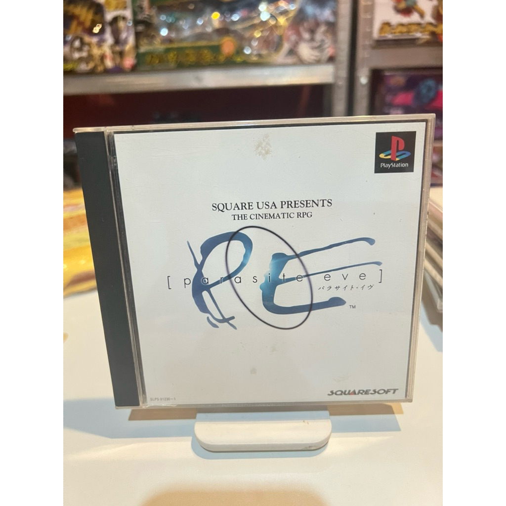 (หายาก)แท้/พร้อมส่ง [parasite EVE] PS1 Sony Japan Import PlayStation Very RARE 2-DISC & MANUAL