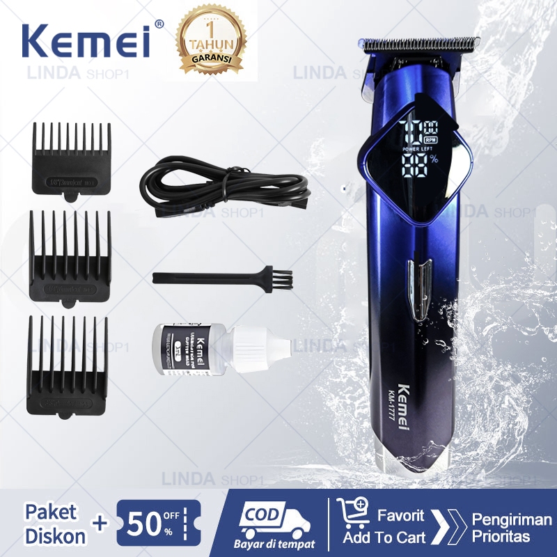 Kemei KM-1777 แบตเตอเลี่ยน แบตเตอเลี่ยนไร้สาย ปัตตาเลี่ยนไฟฟ้าไร้สาย  Kemei แบตเตอเลี่ยน แบตเตอเลี่ยนไร้สาย