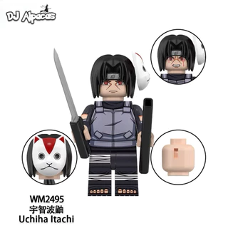 พร้อมส่งในไทย 🚚 ตัวต่อมินิฟิกเกอร์ อนิเมะญี่ปุ่น - นารุโตะ Naruto ( Hateke Kakashi Uchiha Sasuke Uchiha Shisui Indora )