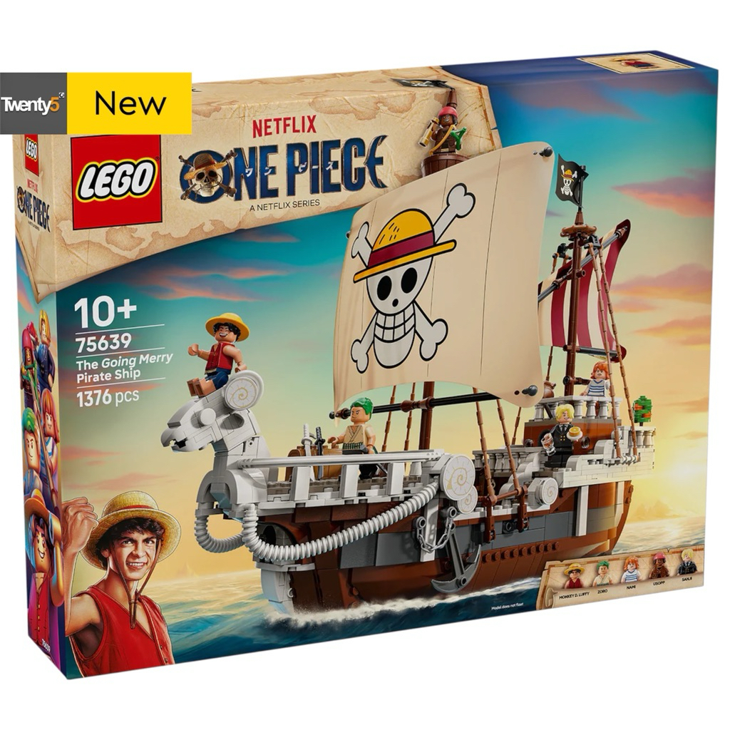 (พร้อมส่ง รับประกันกล่องสวย) Lego One Piece 75639 The Going Merry Pirate Ship