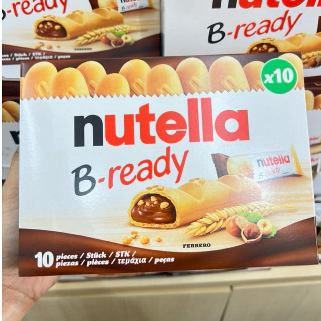 Nutella B-ready ขนมช็อคโกแลตอัดแท่ง