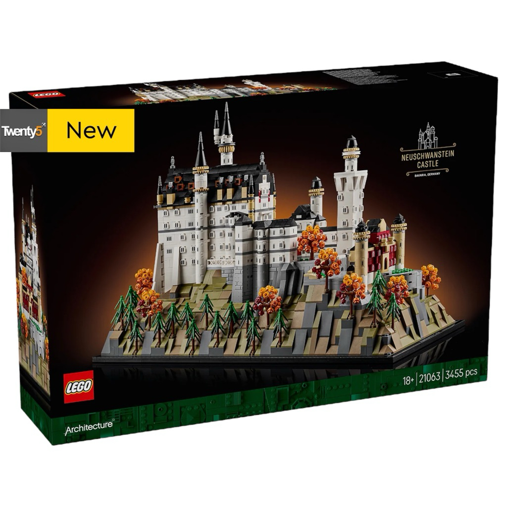 (พร้อมส่ง รับประกันกล่องสวย) Lego Architecture 21063 Neuschwanstein Castle