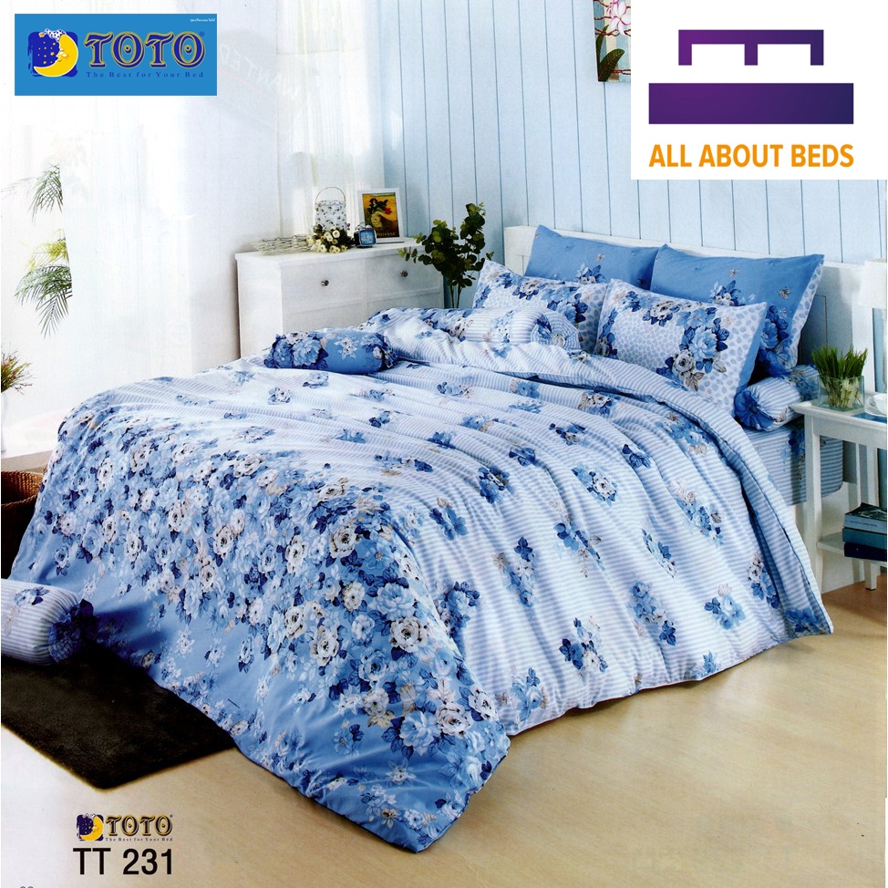 โตโต้ เฉพาะผ้านวม 7.5ฟุต (90”x97”) 💚ห่ม❷คน / เตียง 5, 6ฟุต💚 (ไม่รวมผ้าปู) TOTO รหัส TT231