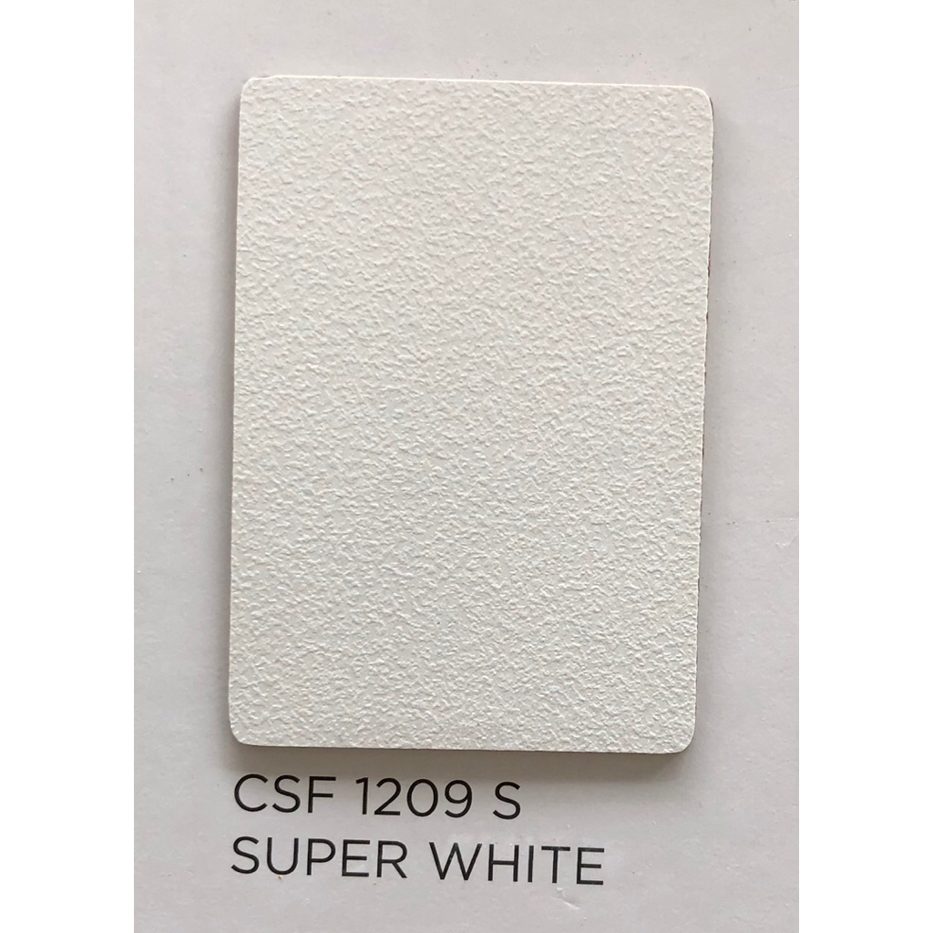 แผ่นลามิเนต Virgo CROMA new collection  CSF 1209 S Super White ขนาด 120 x 240 ซม. หนา 0.6 มม.