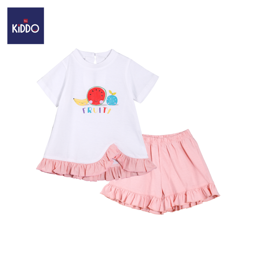 ENFANT (อองฟองต์) BSC KIDDO by Enfant ชุดเสื้อแขนสั้น+กางเกงขาสั้น สำหรับเด็ก 12