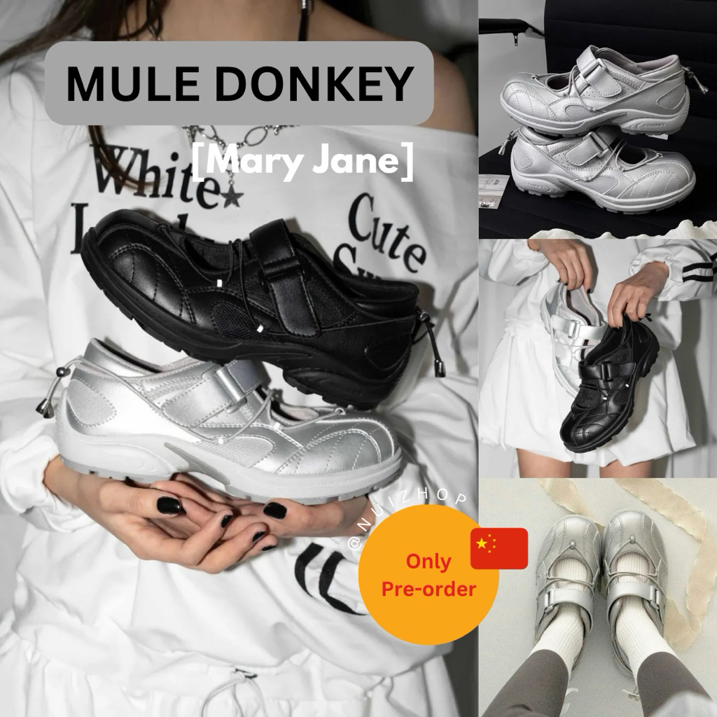 [Pre-order] Mule Donkey มัดรวมรองเท้าทรง Mary Jane จากรองเท้าจากแบรนด์ Mule Donkey คุณภาพดี พื้นนุ่ม ดีไซน์สวยน่ารัก
