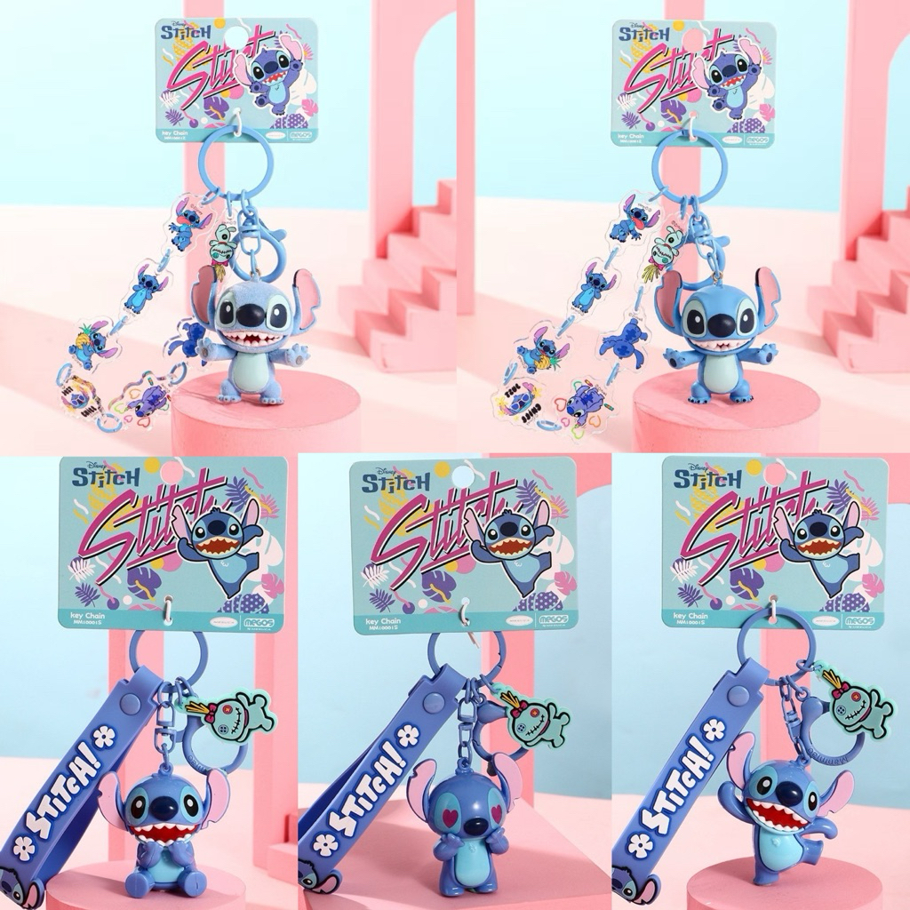 พวงกุญแจ Stitch 💙🩵Lilo and stitch #stitch