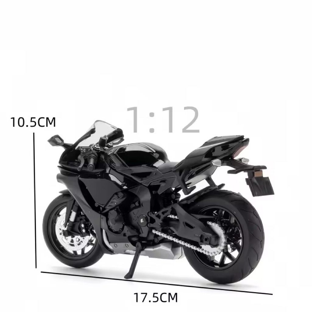 รถมอเตอร์ไซค์ Yamaha YZF-R1 (เป็นงานโมเดลMaisto พลาสติก)สเกล1:12 รายละเอียดสวยสมจริงสินค้าตามภาพ 100% ราคา ถูกที่สุด ดีลบีเคเค แกลเลอรีภาพที่ 7