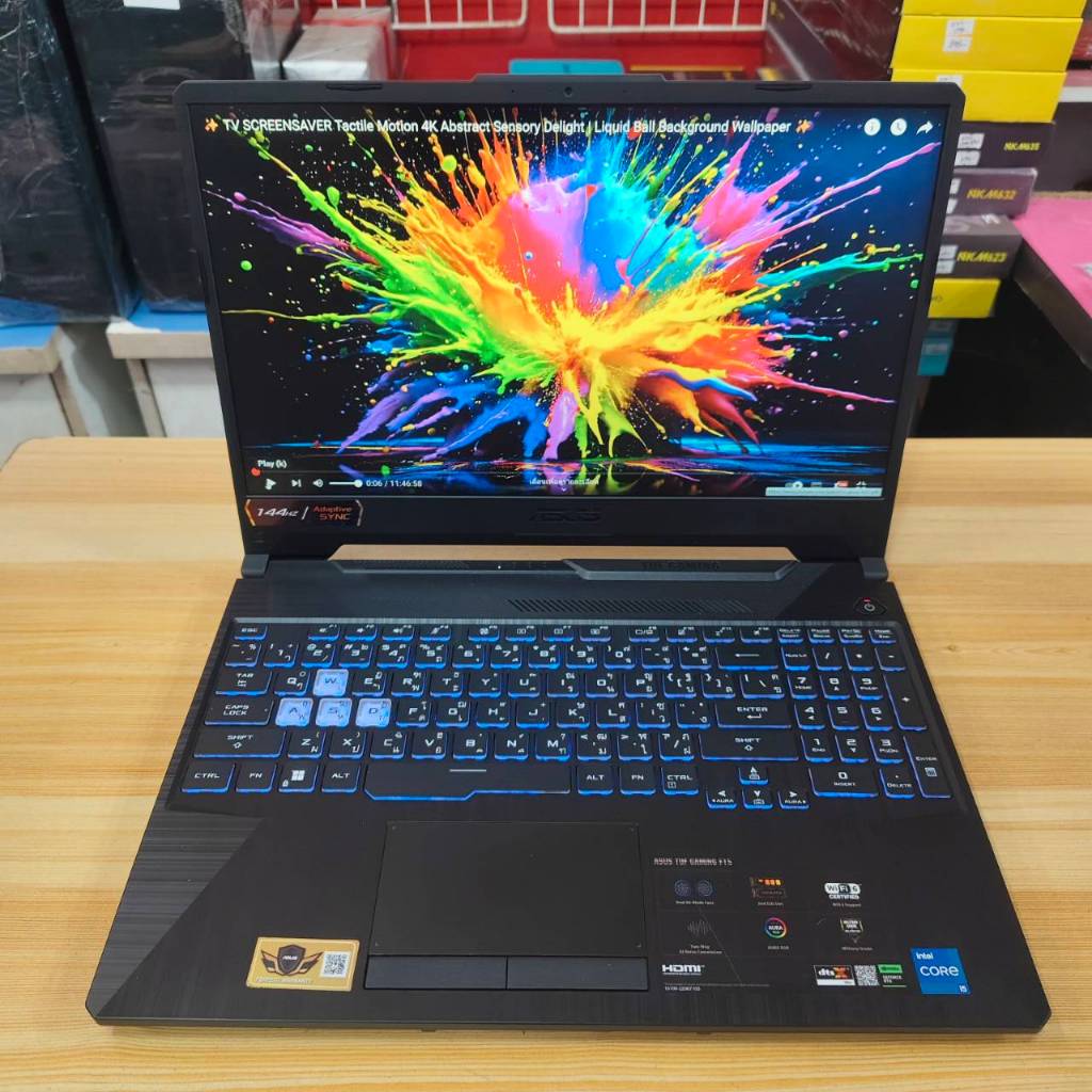 ASUS TUF GAMING F15  FX506HF-HN014W สภาพเครื่อง 99%