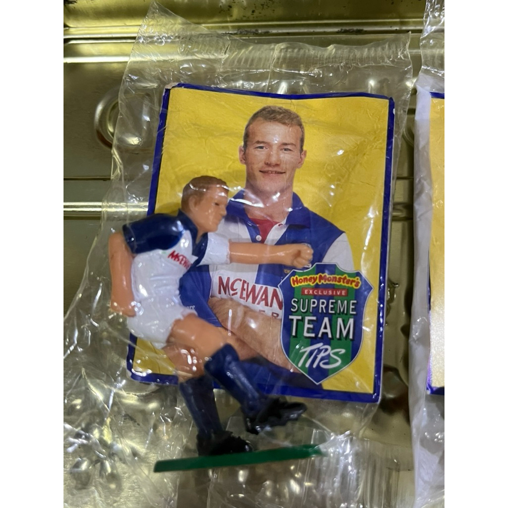 โมเดลนักฟุตบอลเก่าเก็บ ปี 1996 Ruud Gullit, Alan Shearer, Ally McCoist Sugar Puffs (ของใหม่ยังไม่เคย