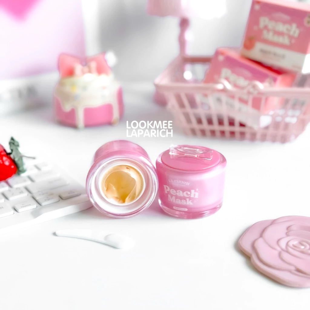 (10กรัม) LA PARICH PEACH MASK (มาส์กพีชลาปาริช) สกินแคร์ ผิวหน้า (เจ้าของแบรนด์) thumbnail 6