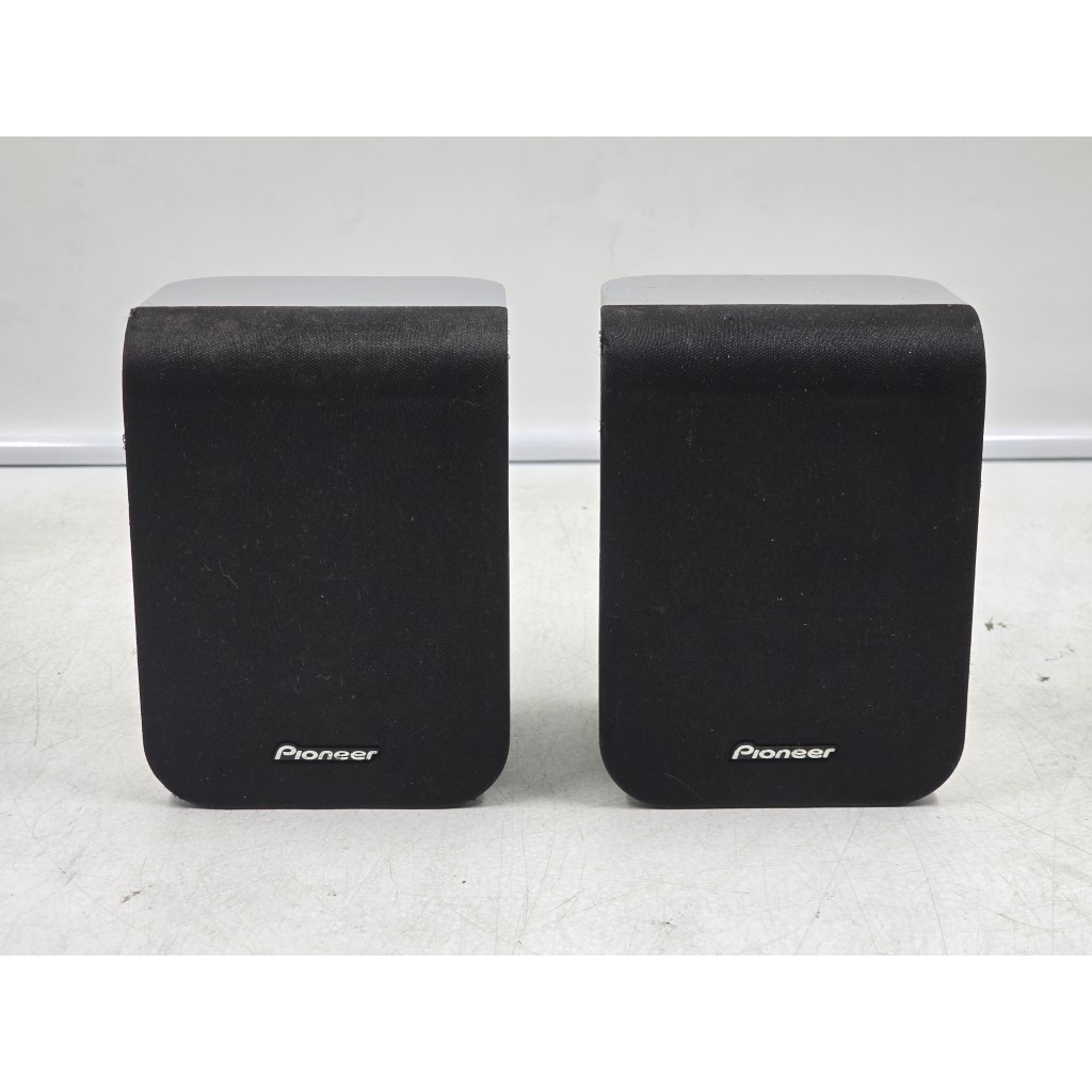 BD68 ลำโพงมือสองญี่ปุ่น 1 คู่ (F L-R F47) PIONEER S-DV555 60W 4 โอห์ม Woofer 2.5 นิ้ว Size ตู้ 10x8x