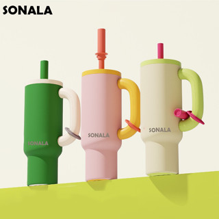 แก้วเก็บความเย็น ถ้วยฉนวนสแตนเลส 304 สูญญากาศ 1200ML