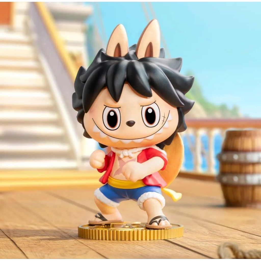 One piece x labubu ตัวลูฟี่ ขายต่อ