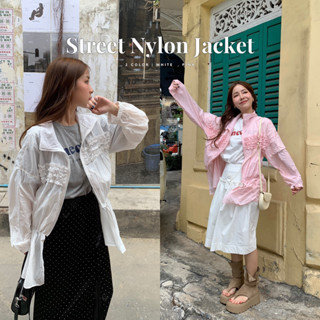 SOMEDRESS | Street Nylon Jacket เสื้อแจ็คเก็ต ผ้าไนลอน