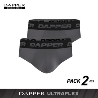DAPPER แพ็ค 2 ชิ้น กางเกงชั้นในชาย Dapper Ultraflex ทรง Brie…
