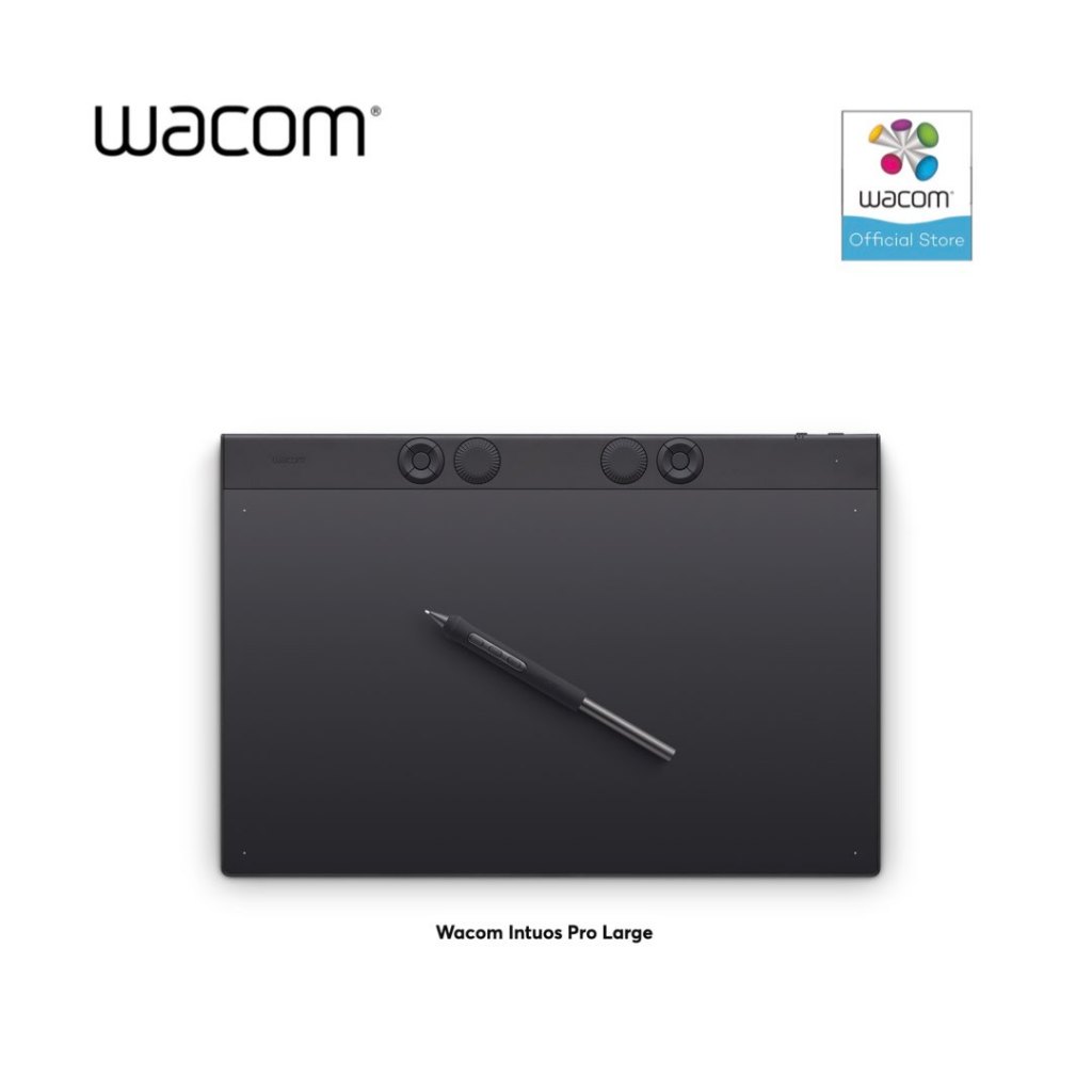 [New] Wacom Intuos Pro Large (PTK870) แท็บเล็ตพร้อมเมาส์ปากกาสำหรับวาดภาพกราฟฟิก ขนาดใหญ่