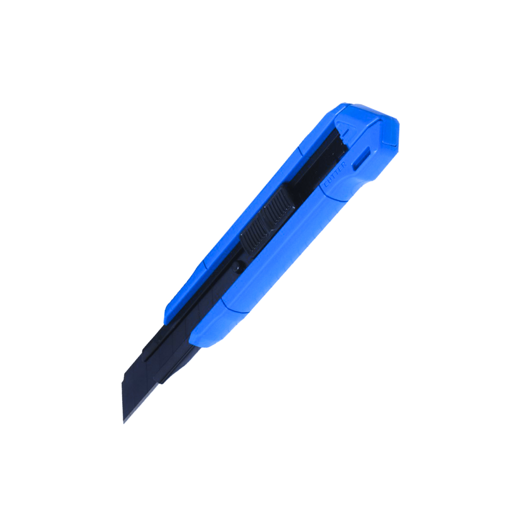 Bantex คัตเตอร์ มีคัตเตอร์ ใบมีดSK5 9mm 18mm ล็อคอัตโนมัติ พกพาสะดวก เปลี่ยนใบมีดได้ง่าย Cutter