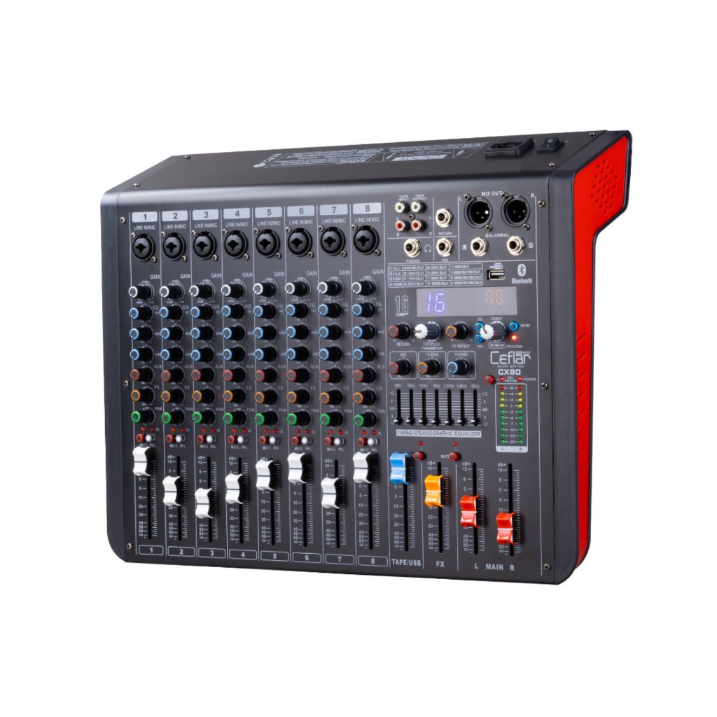 Ceflar-CX80 อนาล็อกมิกเซอร์