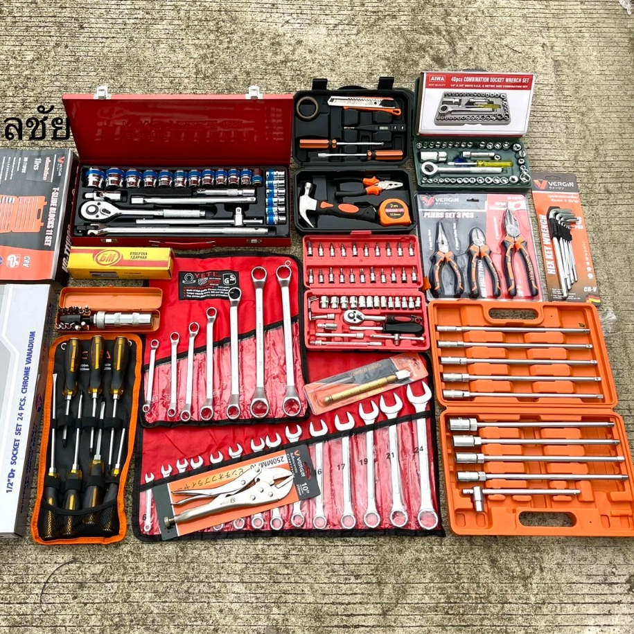 Euro kingtools ถูกสุด  บล็อค ประแจ  แหวนแหวน ไขควง หกเหลี่ยม