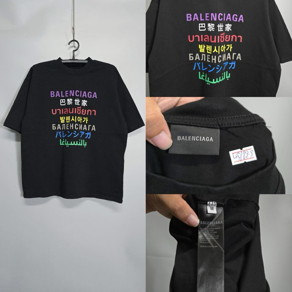 เสื้อ Balenciaga มือสอง อก 22.5