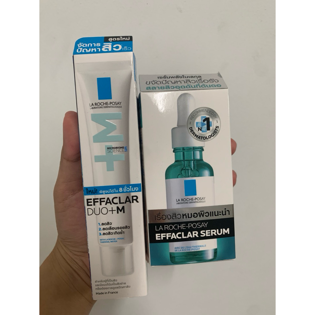 La Roche-Posay EFFACLAR SERUM &EFFACLAR DUO+M