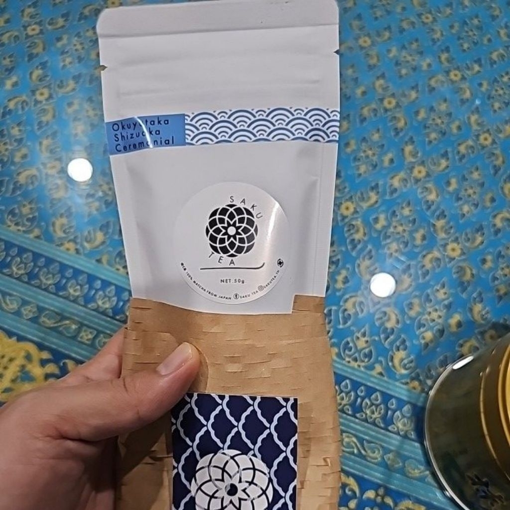 Saku tea Okuyutaka Shizuoka Ceremonial 50g BBF.2026/07/01