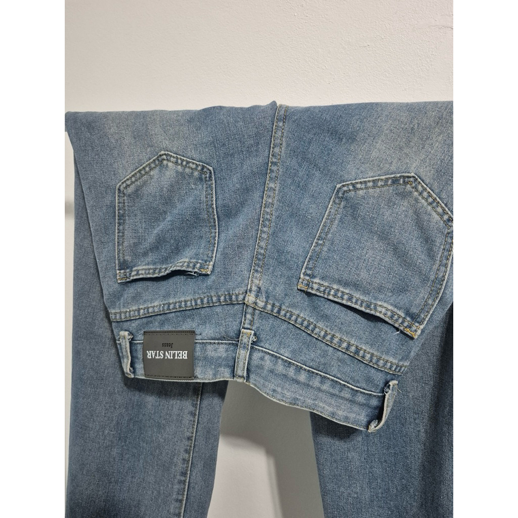ยีนส์ Belin Star สี fade blue