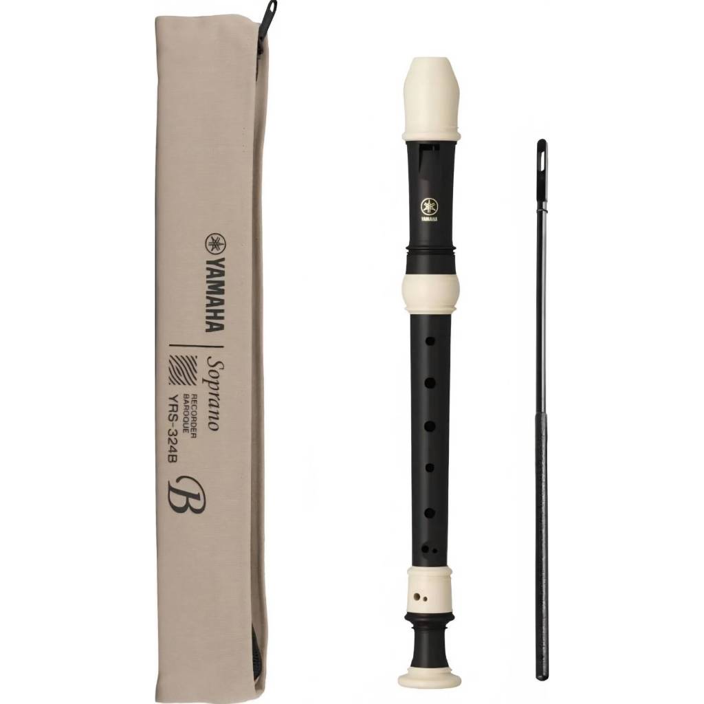 Yamaha Recorder YRS-324 Simulated Ebony Descant Recorder