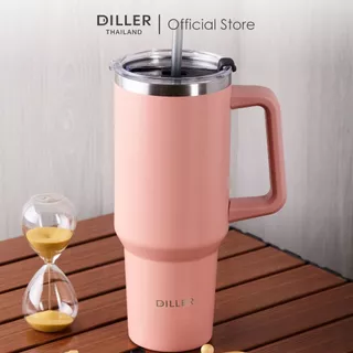 (พร้อมส่งจากไทย) Diller Thermal bottles แก้วน้ำเก็บอุณหภูมิ รุ่นขายดี สเตนเลส 2 ชั้น เก็บความเย็น 24 ชั่วโมง
