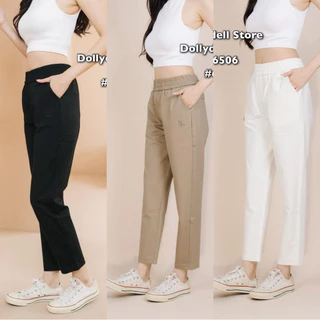6506 กางเกง Dolly Dell ปักนก มี 5 สี