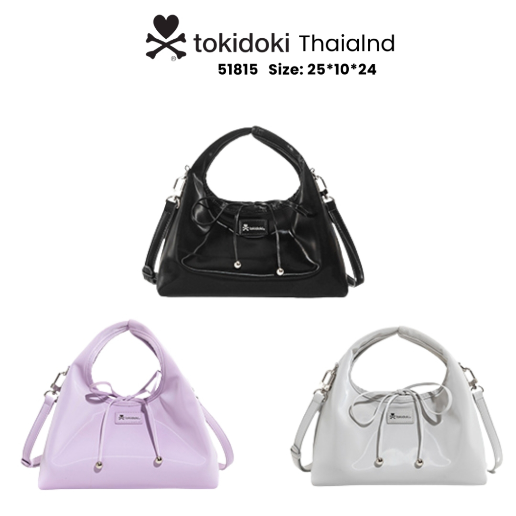 กระเป๋าถือ และ สะพาย แบรนด์ TOKIDOKI รุ่น Triangle Rice and vegetable roll (51815)