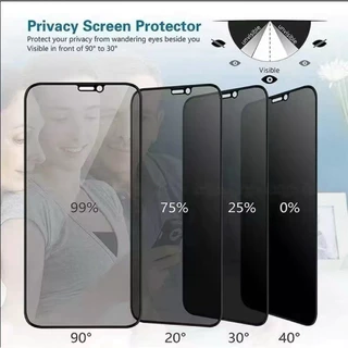 ฟิล์มกระจก กันมอง ฟิล์มกันเสือก สำหรับiPhone 16 15 14 13 12 11 Pro Max 16 15 14plus 16E i7 i8 se2 se3 7plus 8plus X XR